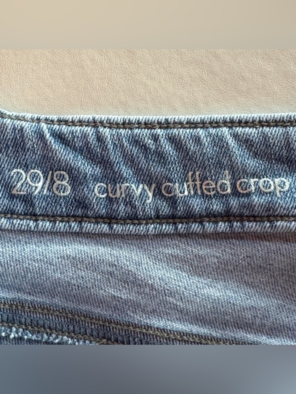 LOFT Curvy Cuffed Crop Mid-Rise Jeans (29/8) - Picture 5 of 15